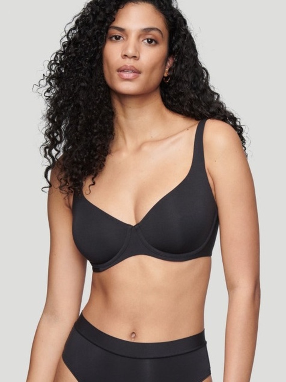 CUUP The Scoop Underwire Bra Black Size 36H